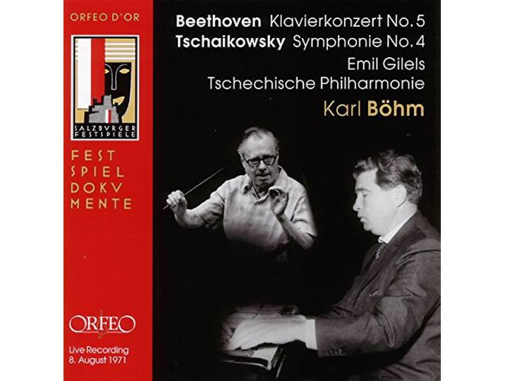 Gilels/Tschechische Philharmonie - Klavierkonzert 5/Tchaikovskysy 4