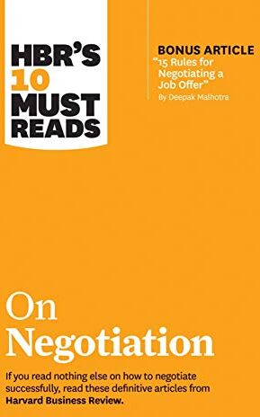 Harvard Business Review Press - HBR Must Read on Negotiation (HBR's 10 Must Reads) - Preis vom 09.10.2026 07:28:09 h