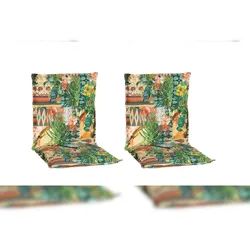 beo 2er Set Texas BE743 Dschungel Print mit Vogel
