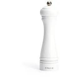 de buyer gewürzmühle holz java 21cm mattweiß 1 stück
