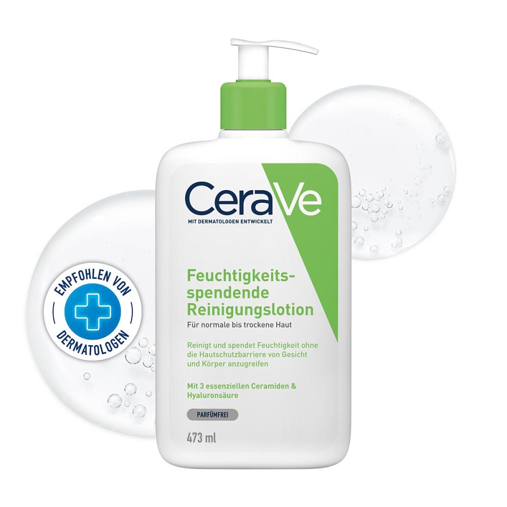 L'Oreal Deutschland GmbH Geschäftsbereich CeraVe CeraVe Feuchtigkeitsspendende Reinigungslotion 14017493