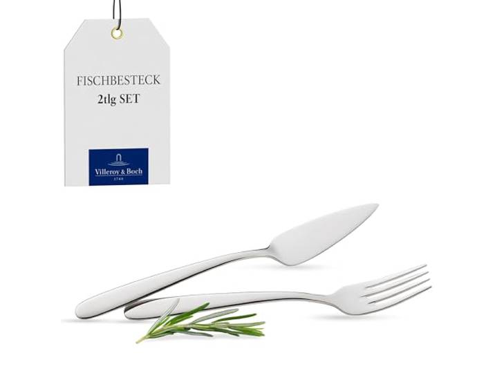 Villeroy & Boch Daily Line Couverts à poisson\, 2 pièces\, Acier inoxydable