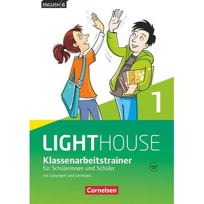 English G LIGHTHOUSE 1: 5. Schuljahr. Klassenarbeitstrainer mit Lösungen und Audios online, Taschenbuch von Bärbel Schweitzer, Cornelsen Verlag,