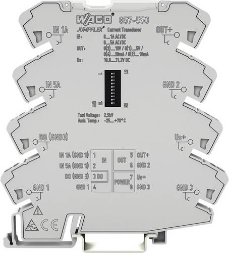 WAGO Strommessumformer AC/DC 0 - 1 A, 0 - 5 A