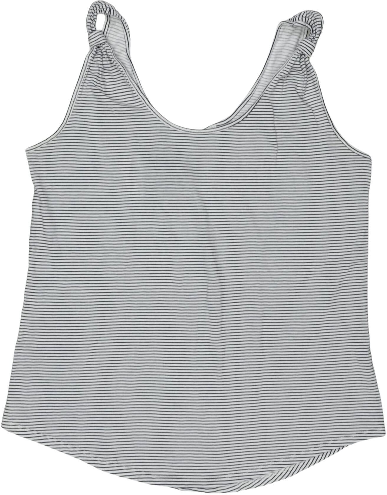 Promod Damen Top, Grau, Gr. S, kein / Etikett - Second Hand