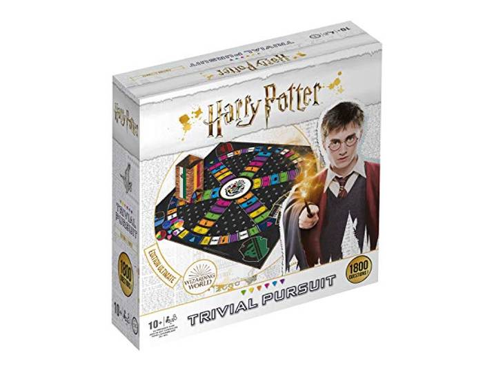 Winning Moves Trivial Pursuit Harry Potter 10 jaar + – kaartspel voor kinderen Harry Potter – quizspel – reisspel – educatief spel – educatieve kaarten – quizspellen