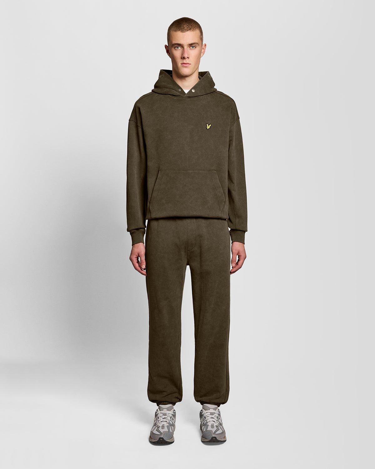 Schwere Wasch-Cotton-Jogginghosen