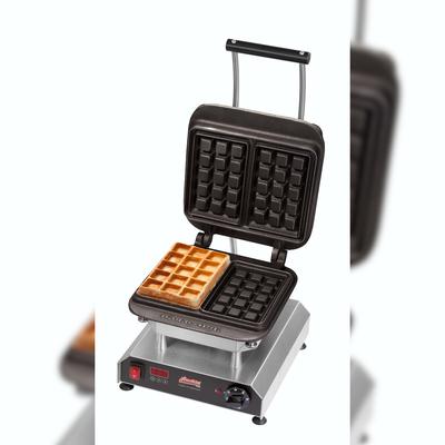 Neumärker® Waffeleisen Thermocook® inkl. Brüsseler Waffel Wechselplatten (Gusseisen)