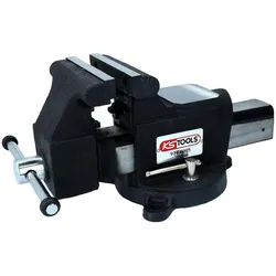 KS Tools, Schraubstock + Zwinge, Parallel-Schraubstock, 5" (140 mm)