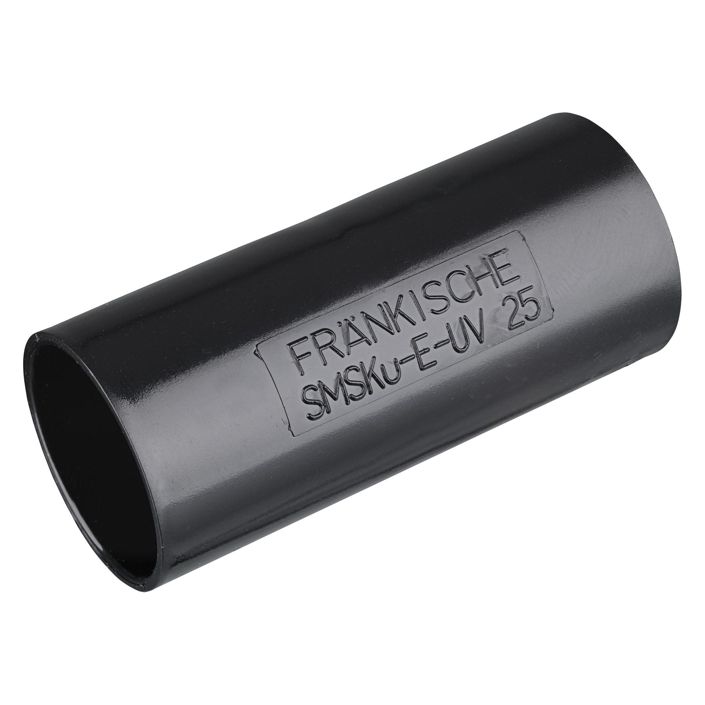Fränkische Rohrwerke FRA SMSKu-E-UV 32 schwarz Kunststoff-Steckmuffe, schwarz, UV (22551032)