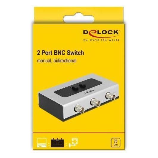 Delock 2Port BNC Switchbox (87669)