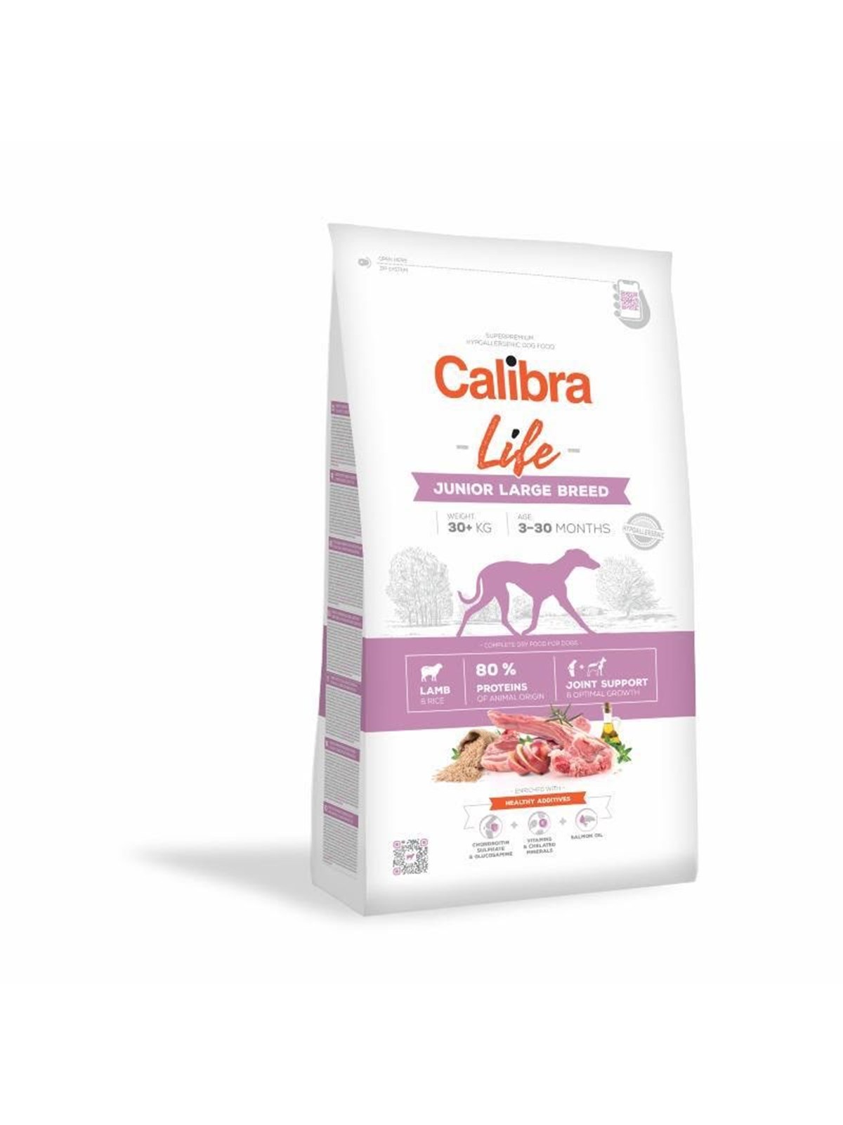 Calibra Dog Life - Junior Large Breed Lamb - 2.5kg