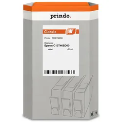 Prindo, Druckerpatrone, kompatibel mit Epson T46SD Violett