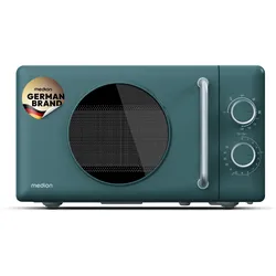 Medion MD100119 Retro Mikrowelle petrol 800W 20L