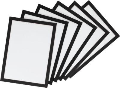 Durable Inforahmen Duraframe, DIN A3, schwarz, 6 Stück