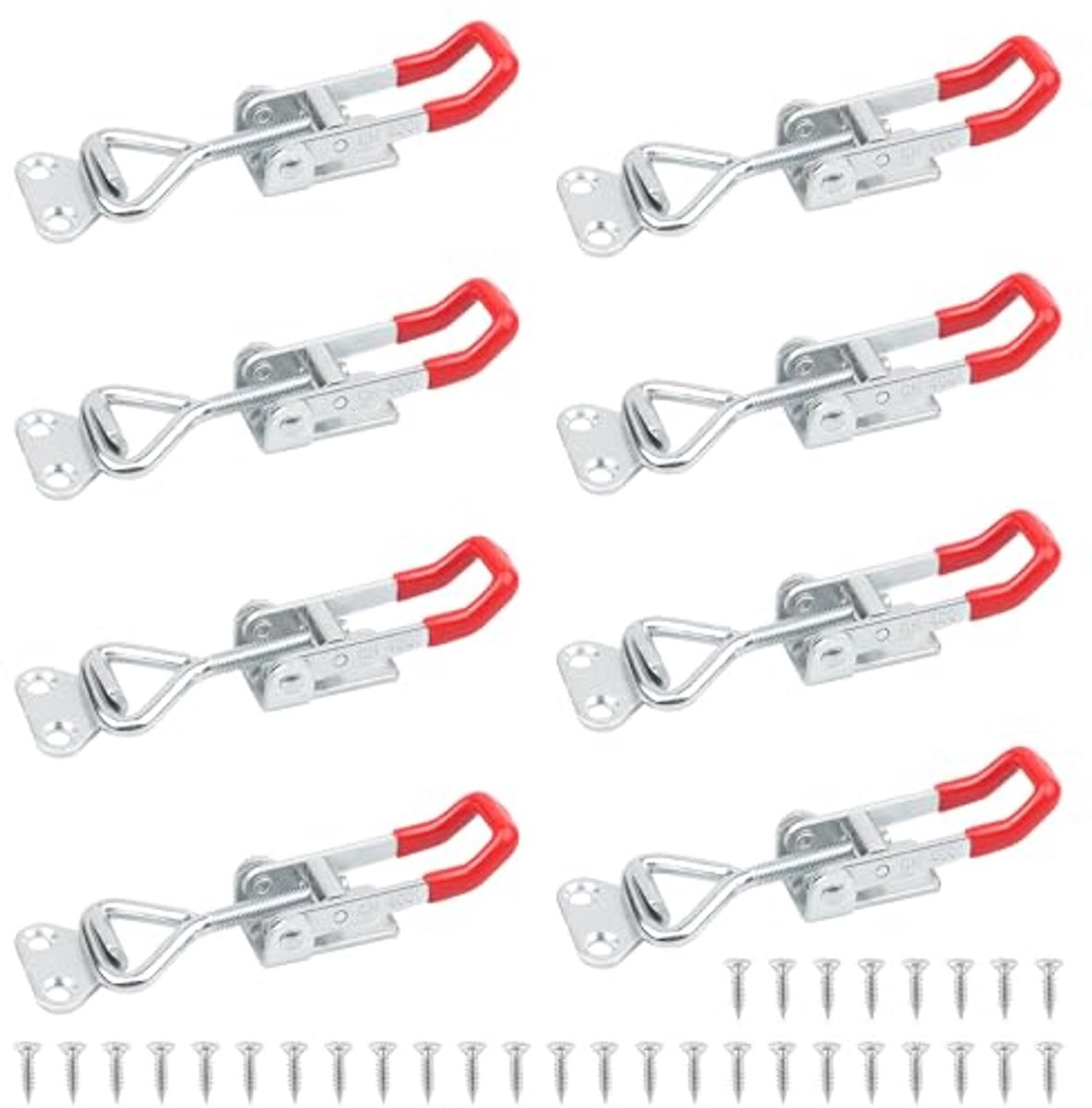 Metalen Tuimelklem Set 8 Stuks - Verstelbare Klem voor Metalen Platen en Dozen