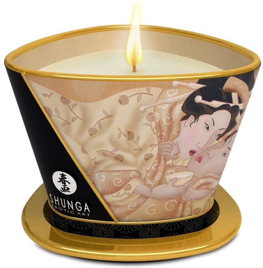 Shunga Bougie de massage Vanille - 170 ml