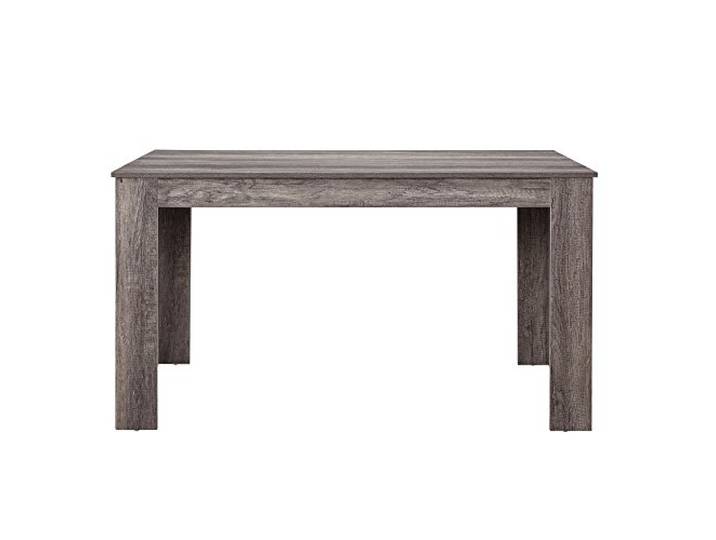 [en.casa] Esstisch Nora Esszimmertisch für 6 Personen Küchentisch 140 x 90 x 77 cm Eiche dunkel
