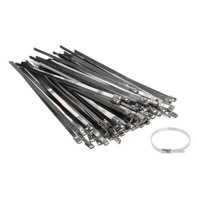 Delta OPASKA METALOWA SSCT-150X4.6 100&nbsp,SZT. Montage (Metallkabelbinder, 150 mm, 100 Stk.) (DELTA MONTAGE)