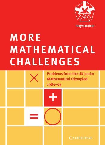 Tony Gardiner - More Mathematical Challenges - Preis vom 10.10.2026 11:48:34 h