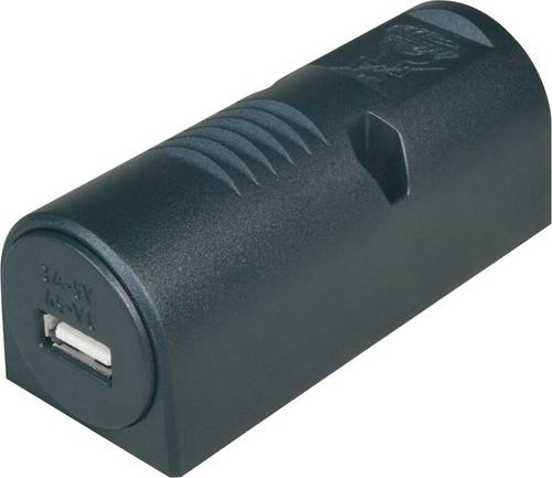 ProCar Aufbau-Power USB Steckdose 3A Belastbarkeit Strom max.=3A Passend für (Details) USB-A Aufbauversion 12V zu 5 V, 24V zu 5V