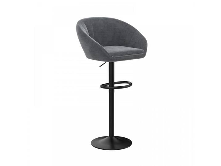 KEDIA Tabouret Bar Lot de 2 Velours gris 42x30x58-80cm Reglable en Hauteur Chaise Pivotante Pour Bar Ilot Central Cuisine