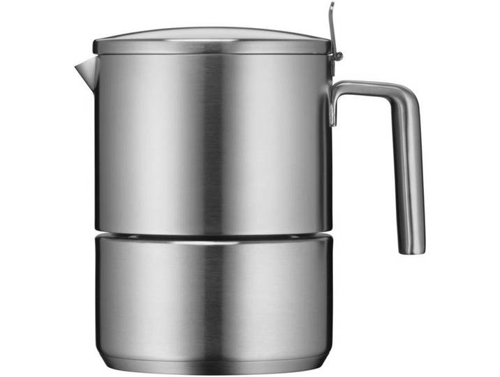 WMF Espressokocher Kult, Silber, Metall, einfache Handhabung, Kaffee & Tee, Teezubereitung & Kaffeezubereiter, Kaffeebereiter