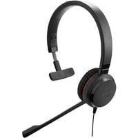 Evolve 30 II, Headset schwarz, UC, 3,5 mm Klinkenstecker, USB C und USB A, Mono