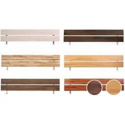 Hasena Wood-Line Kopfteil Duo 200 cm Buche natur