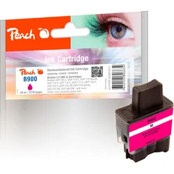 Peach Tintenpatrone magenta kompatibel zu Brother LC-900M