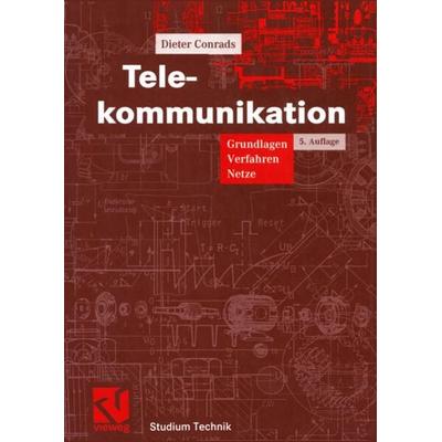 Telekommunikation, Taschenbuch von Dieter Conrads, Vieweg & Teubner, 978-3-528-44589-8