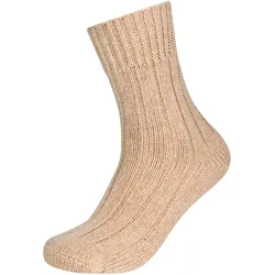 camano Cosy Wool Rib Socken 8177 - cuban sand 43-46