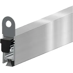 Elton, Türdichtung, Ellen Autom. Türbodendichtung EM Brush z. Einnuten Montagewinkel silber L 1208mm