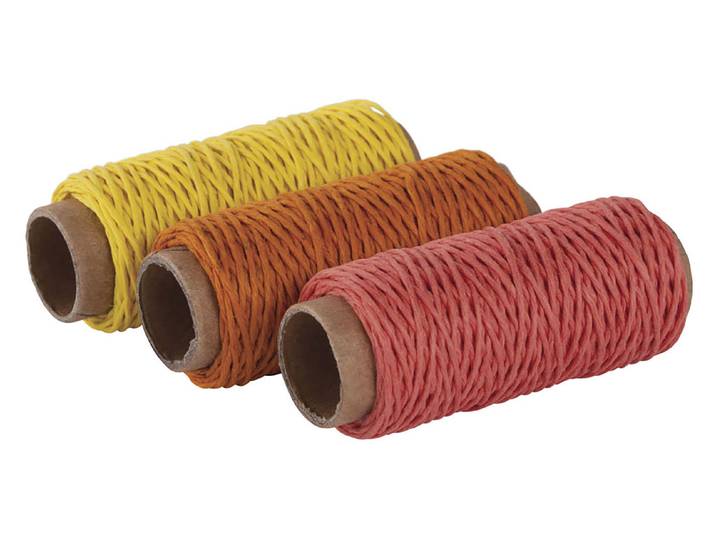 Rayher Hanfkordel-Set ⌀ 1 mm 36 m 3 Farben
