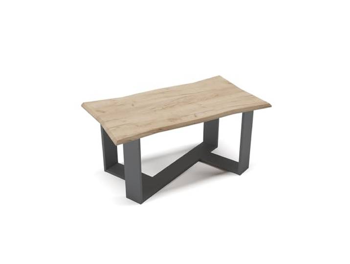 Vicco Couchtisch Arne , Goldkraft Eiche 90 x 50 cm zur Verwendung als Ablagefläche im Wohnbereich