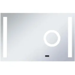 vidaXL LED-Badspiegel mit Berührungssensor 100x60 cm