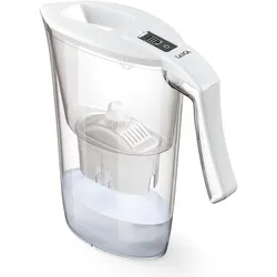 Laica CARMEN WEISS +1 Filterkartusche (1x), Wasserfilterkanne, Weiss