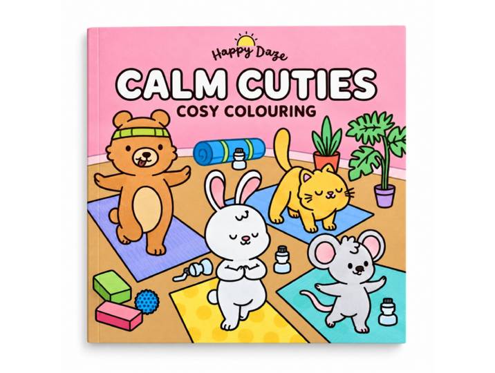 Calm Cuties - Cosy Colouring - Kleurboek met schattige dieren