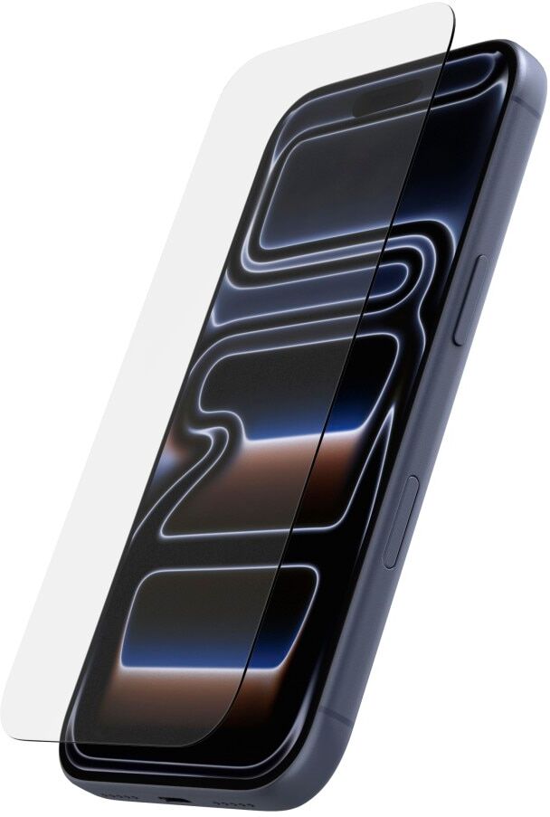 Hama Displayschutzglas "Displayschutzglas für iPhone 17 Pro 18 Pro mit Montagehilfe", transparent, Displayfolien, 9H-Härte, Fullscreen-Vollabdeckung, Montagehilfe, Anti-Fingerabdruck, Displayschutzglas