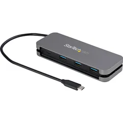ST HB30CM3A1CB - USB 3.0 Hub, 4 Port, 3x USB-A, 1x USB-C, grau