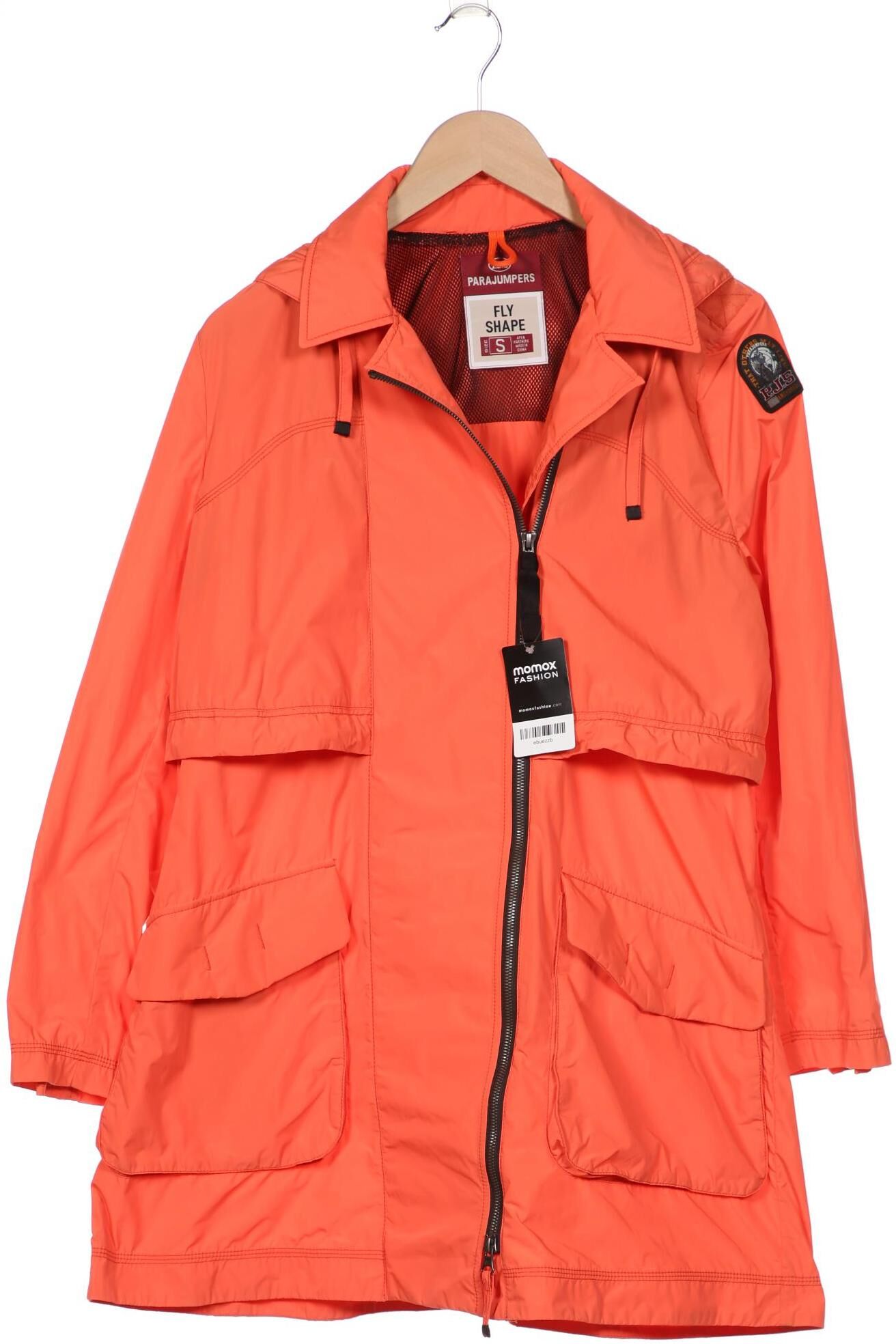 Parajumpers Damen Mantel, Orange, Gr. S, Synthetik - Second Hand