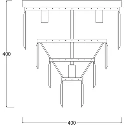 Zuma Line 003064-009234 Deckenleuchte AMEDEO E14