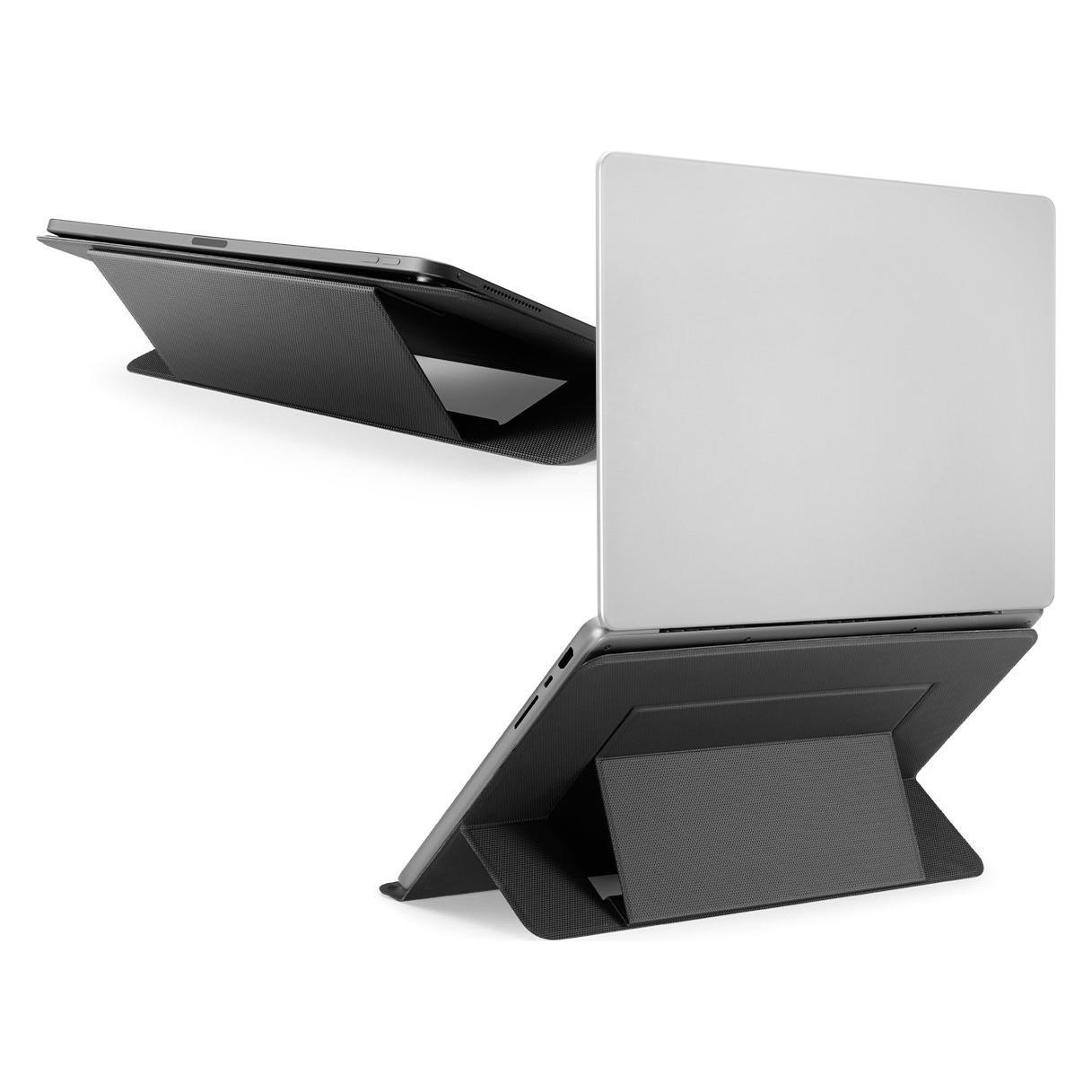 Spigen - Laptop Holder LD201-S7 (AMP11116) - Foldable Type, Slim Fold - Black (AMP11116)