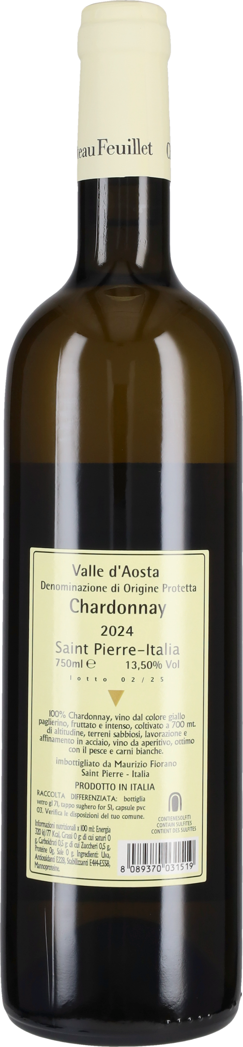 Chardonnay Château Feuillet 2025