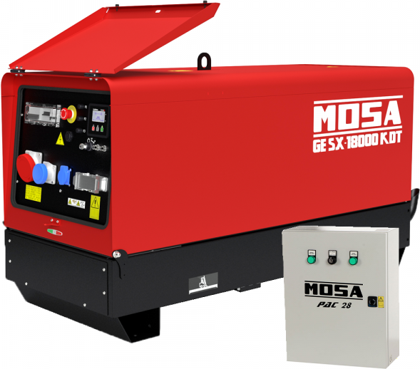 MOSA GE SX 18000 KDT ATS - Stromerzeuger 13.2 kw
