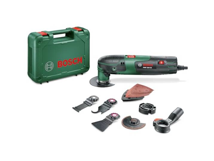 Bosch Multifunktionswerkzeug PMF 220 CE Set (220 Watt, im Koffer)