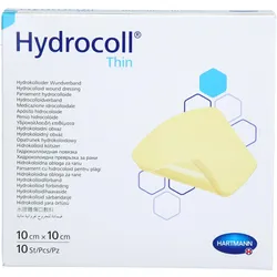 Hydrocoll Thin Wundverband 10x10 cm 10 ST