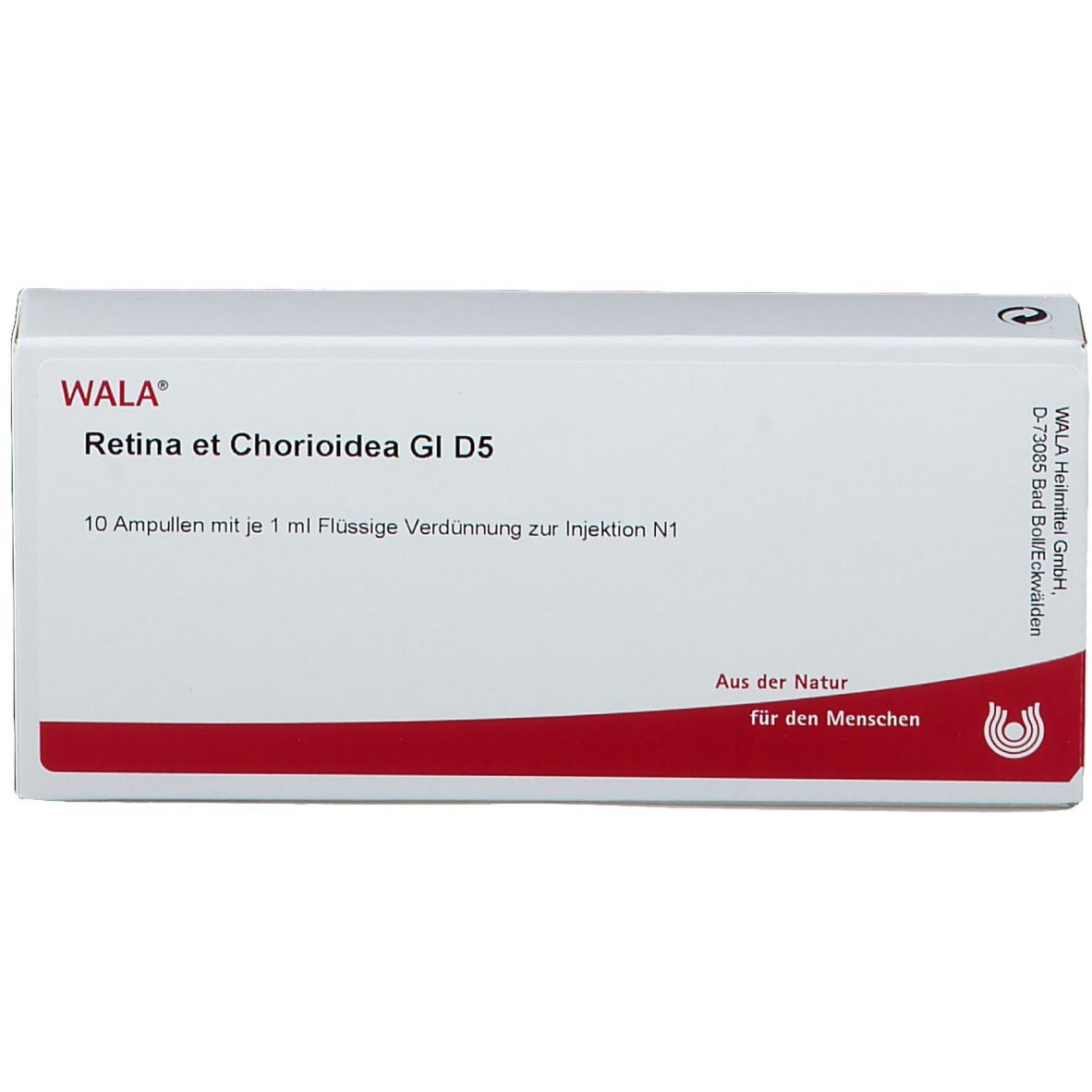 Retina ET Chorioidea GL D 5 Ampullen 10x1 ml