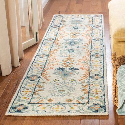 SAFAVIEH Handmade Aspen Oma Boho Tribal Wool Rug