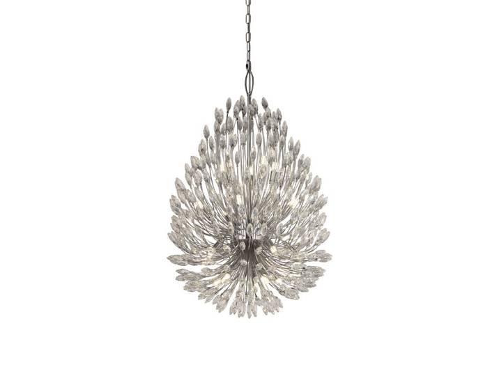 Ø 51cm kroonluchter Peacock Searchlight - 86012-20CC